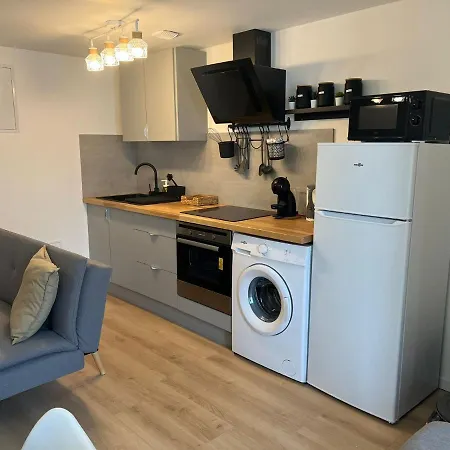 Studio Carnot - Proche Docks 76, Kindarena Et Centre De Rouen - Stationnement Gratuit - Netflix - Wifi Deville-les-Rouen